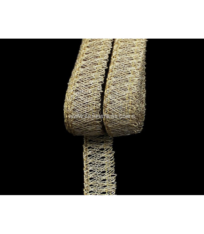 SYNTHÉTIQUE PAILLE TRESSÉE 2 cms.
