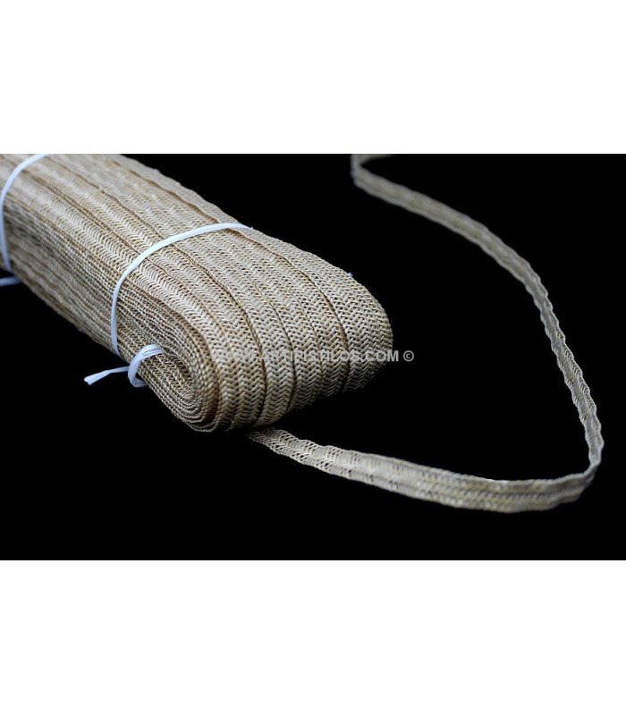 SYNTHÉTIQUE PAILLE TRESSÉE 0,8 cms