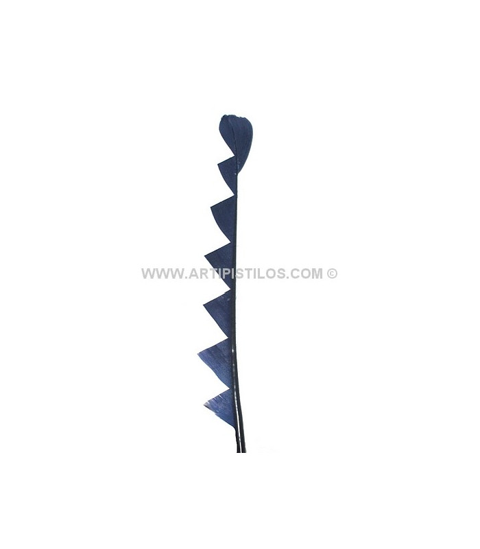 PLUME DIAMANT DÉCOUPÉE