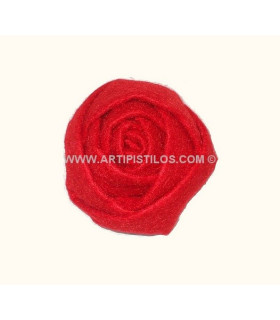 ROSE EN FEUTRE 5,5 CMS.