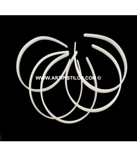 SERRE-TÊTE EN PLASTIQUE À RECOUVRIR 9 MM.