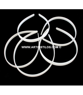 SERRE-TÊTE À RECOUVRIR 1,5 CMS. BLANC