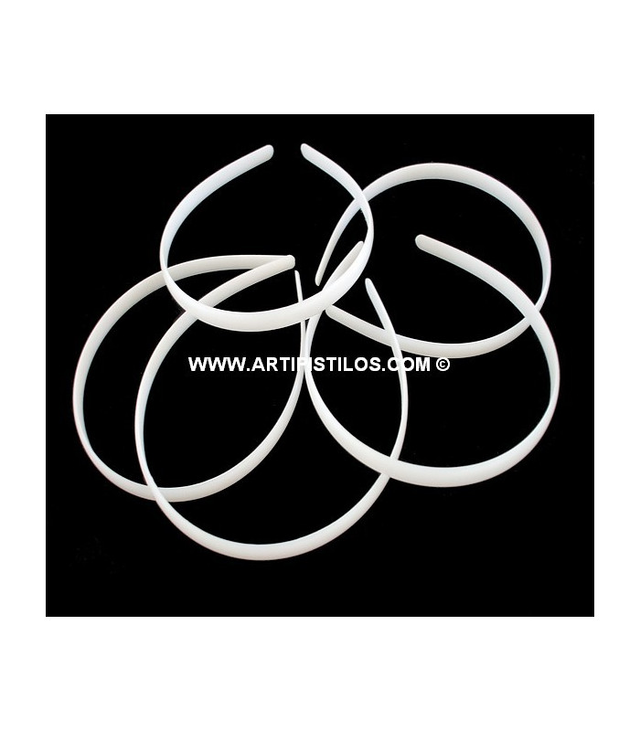 SERRE-TÊTE À RECOUVRIR 1,5 CMS. BLANC