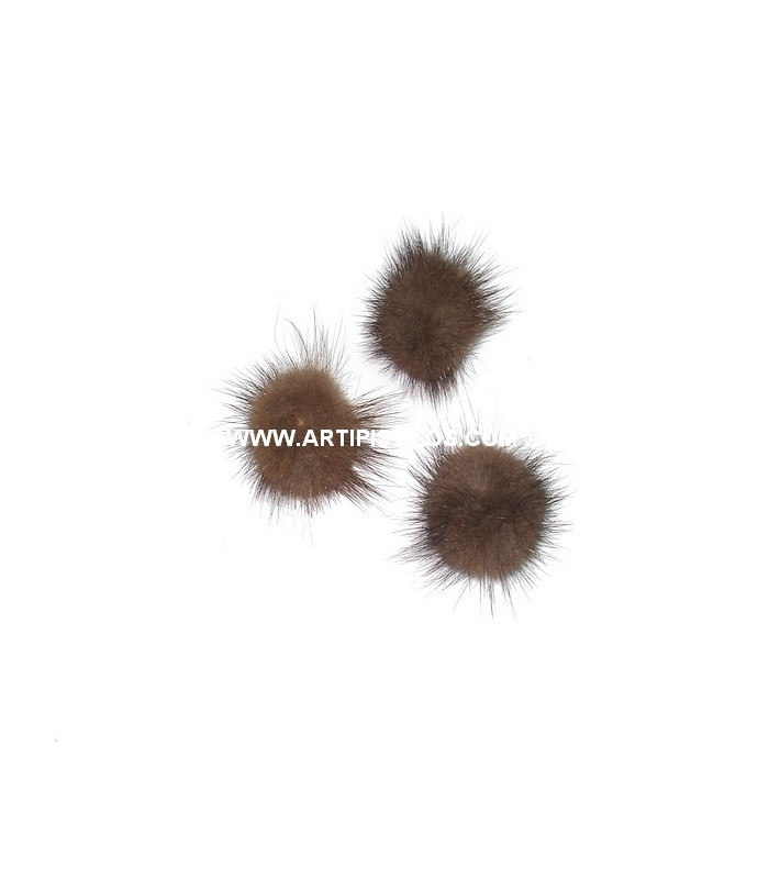 POMPOM VISON 100% NATUREL