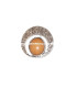 BROCHE OVALE TRAVAILLÉ