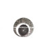BROCHE OVALE TRAVAILLÉ