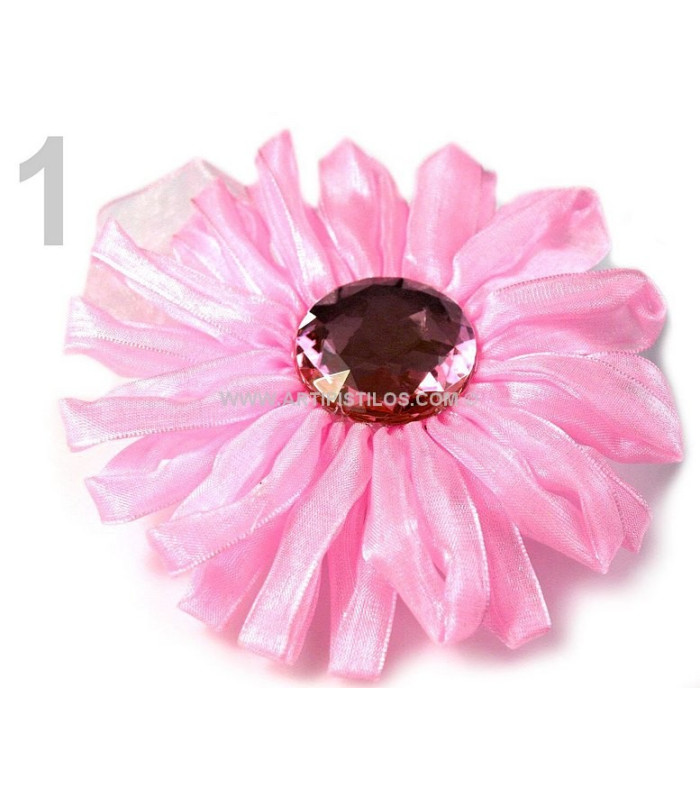 FLEUR BROCHE AIMANTÉE