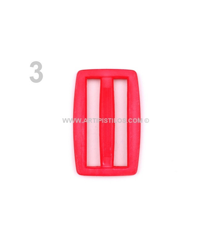 BOUCLE COULISSANTE PLASTIQUE 3,7 CMS.