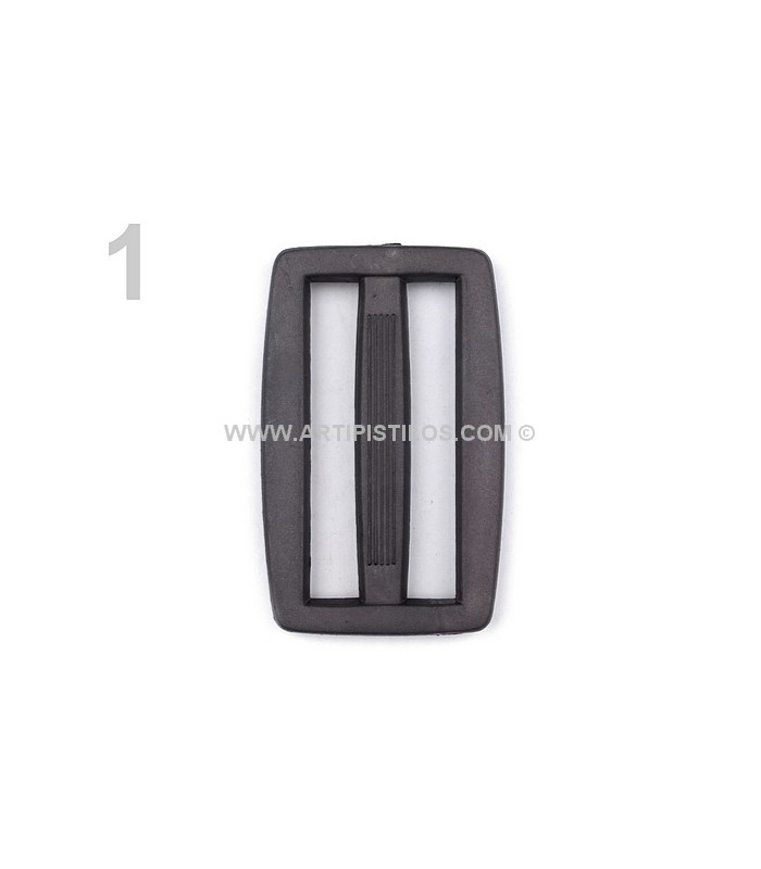 BOUCLE COULISSANTE PLASTIQUE 3,7 CMS.