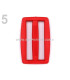 BOUCLE COULISSANTE PLASTIQUE 3,7 CMS.