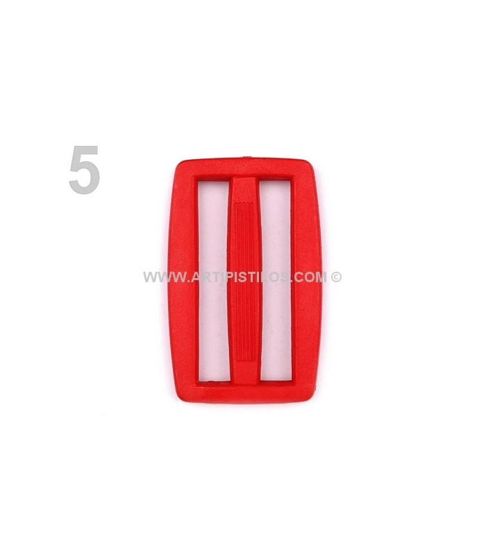 BOUCLE COULISSANTE PLASTIQUE 3,7 CMS.