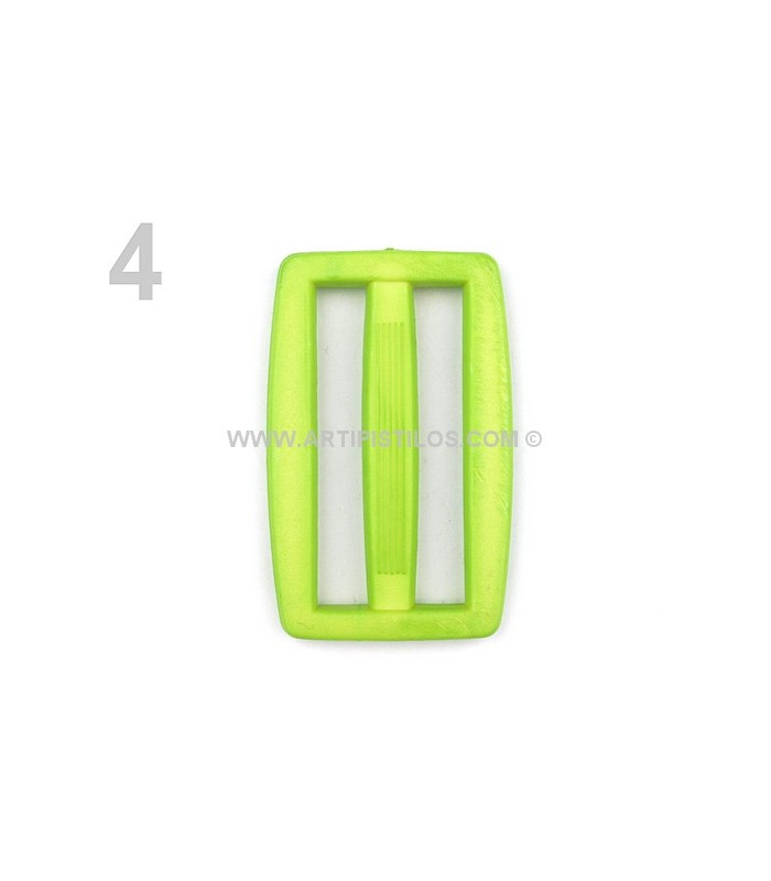 BOUCLE COULISSANTE PLASTIQUE 3,7 CMS.