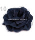 BROCHE FLEUR TISSU ET TULLE 14 CMS.