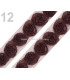 ORNEMENT ROSES DE TULLE