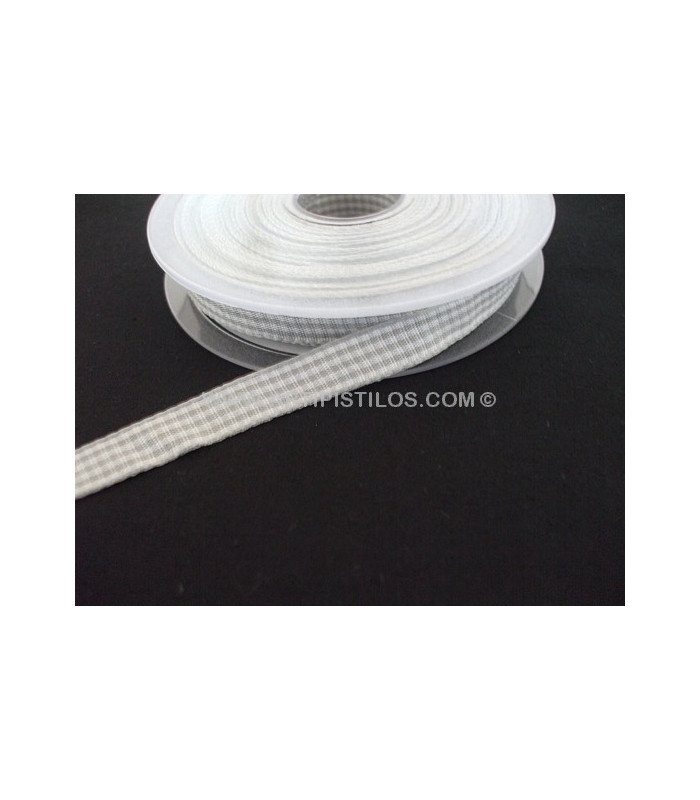 RUBAN VICHY 10 MM.