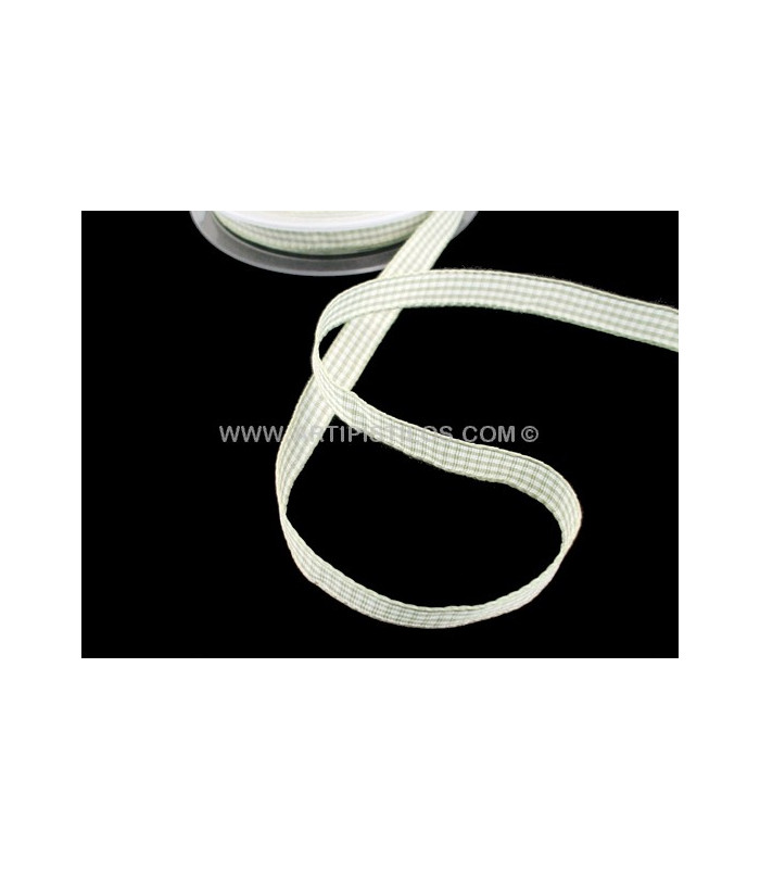 RUBAN VICHY 10 MM.