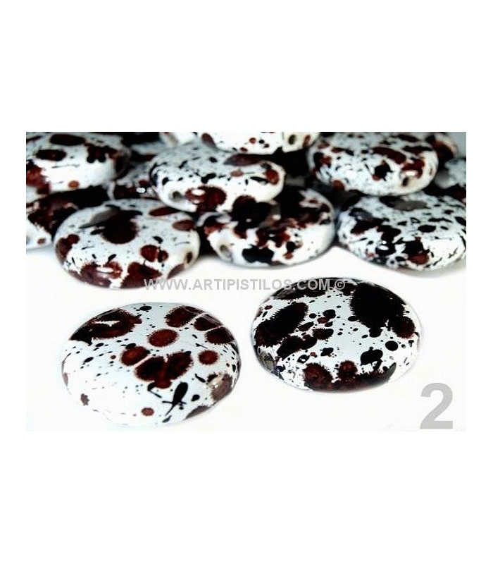 DISQUE DE PLASTIQUE DALMATA 28 MM.