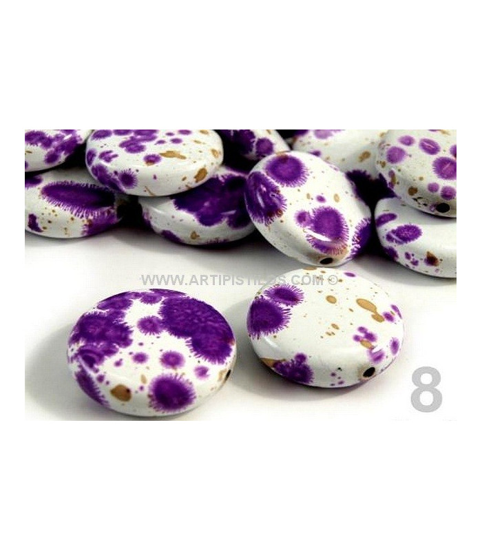 DISQUE DE PLASTIQUE DALMATA 28 MM.