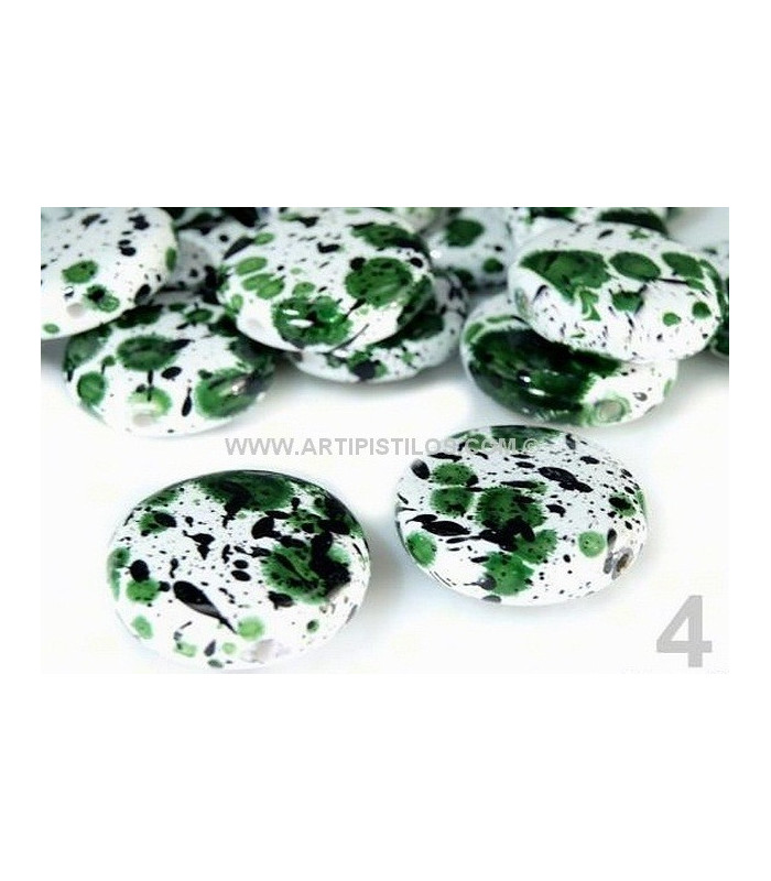 DISQUE DE PLASTIQUE DALMATA 28 MM.