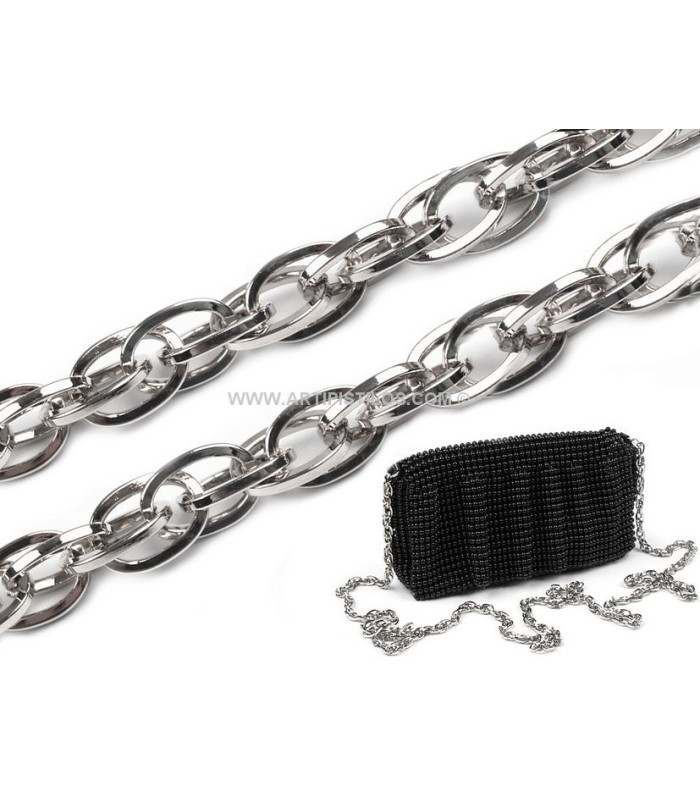 CHAÎNE POUR SACS 0,8 X 120 CMS.