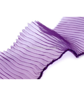 ORGANZA PLISSÉE & ÉLASTIQUE