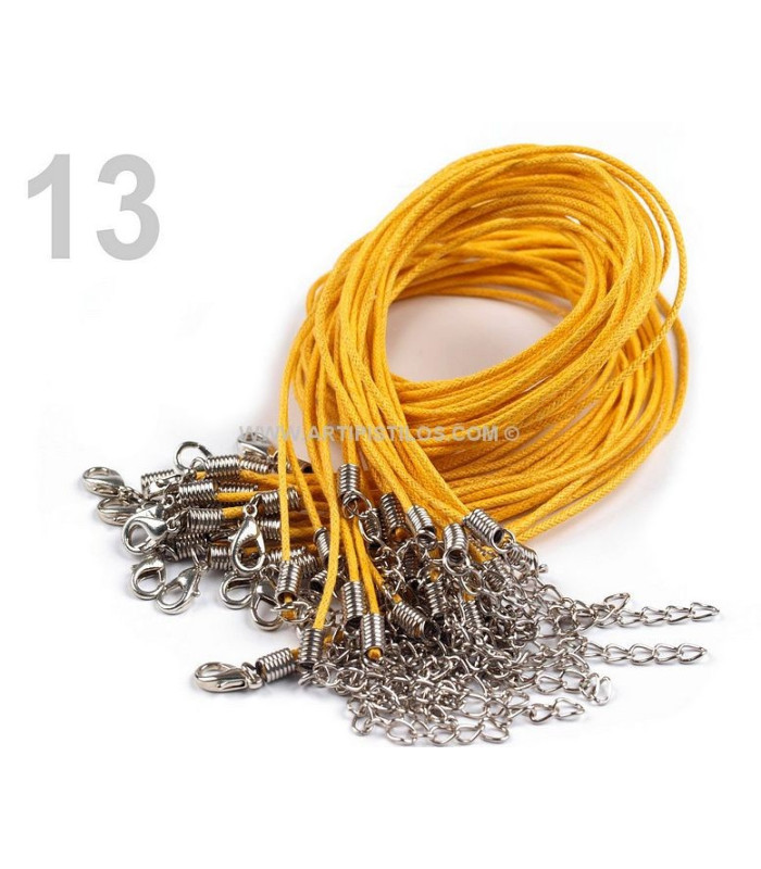 CORDON DE COTON POUR COLLIER