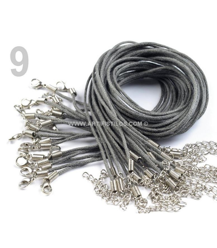 CORDON DE COTON POUR COLLIER