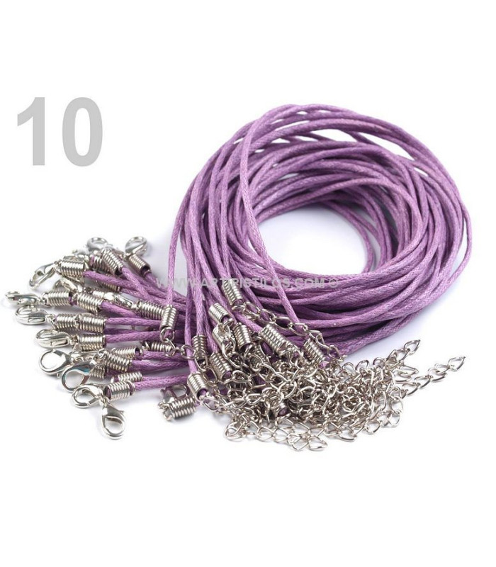 CORDON DE COTON POUR COLLIER