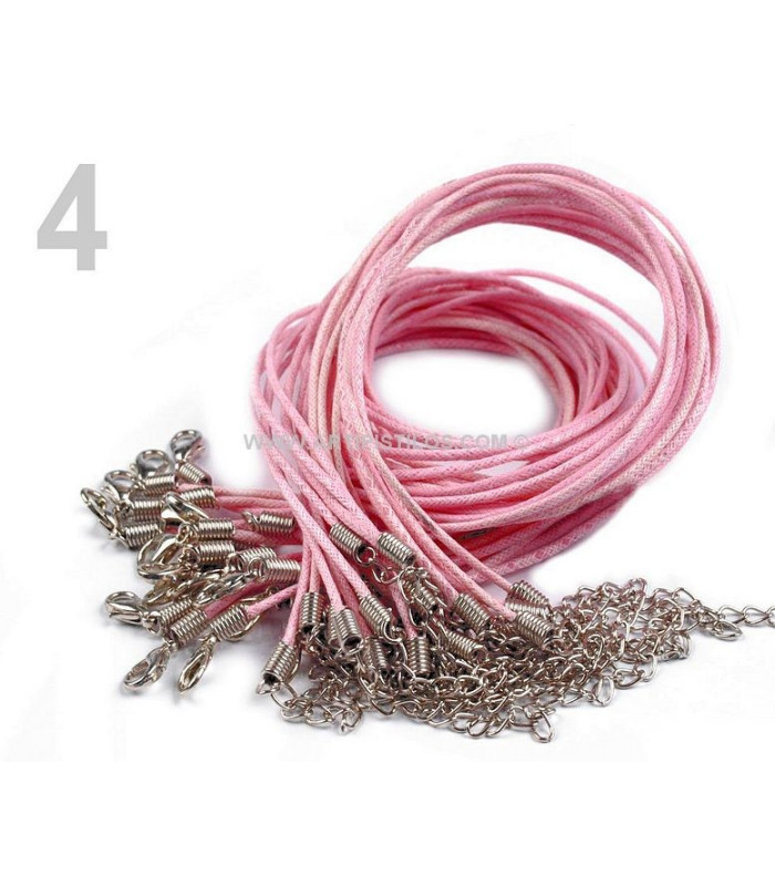 CORDON DE COTON POUR COLLIER