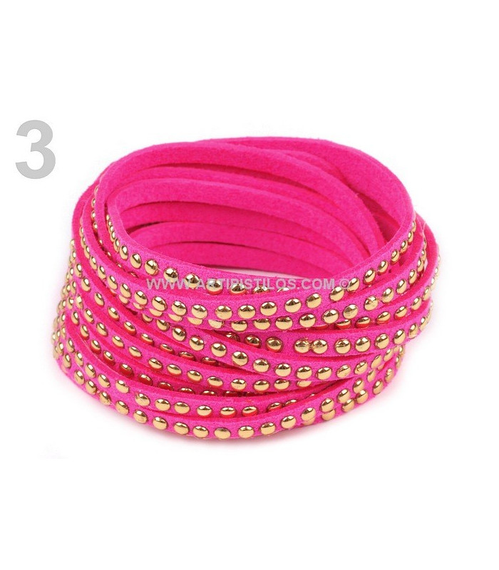 BRACELET/COLLIER IMITATION CUIR