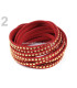 BRACELET/COLLIER IMITATION CUIR
