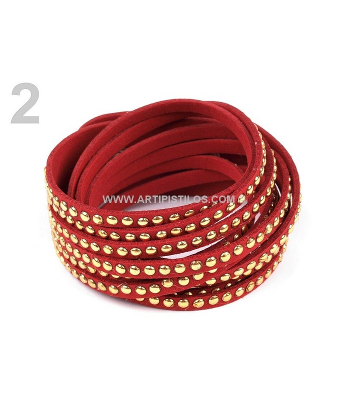 BRACELET/COLLIER IMITATION CUIR
