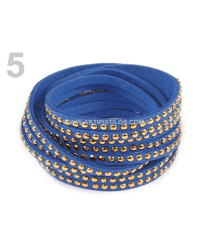 BRACELET/COLLIER IMITATION CUIR