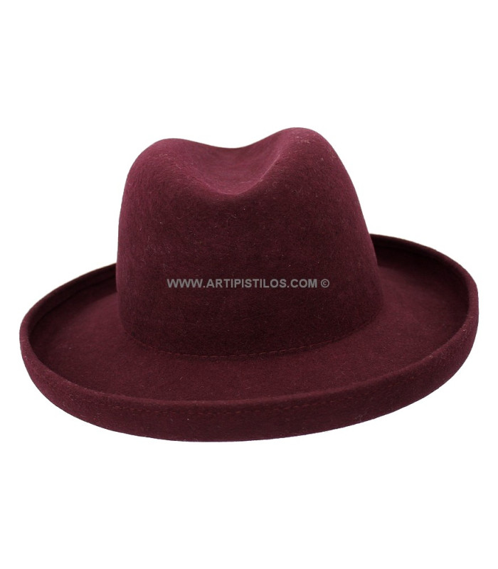 CHAPEAU FEUTRE POR FEMME 1ª QUALITÉ AUTO-RÉGABLE/IMPERMÉABLE