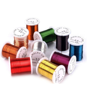 BOBINE FIL DE DE FER DECORATIF 030 MM X 10 MTS