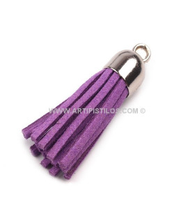 BRELOQUE POMPON DÉCORATIFS 4 CMS. X 1 CMS.