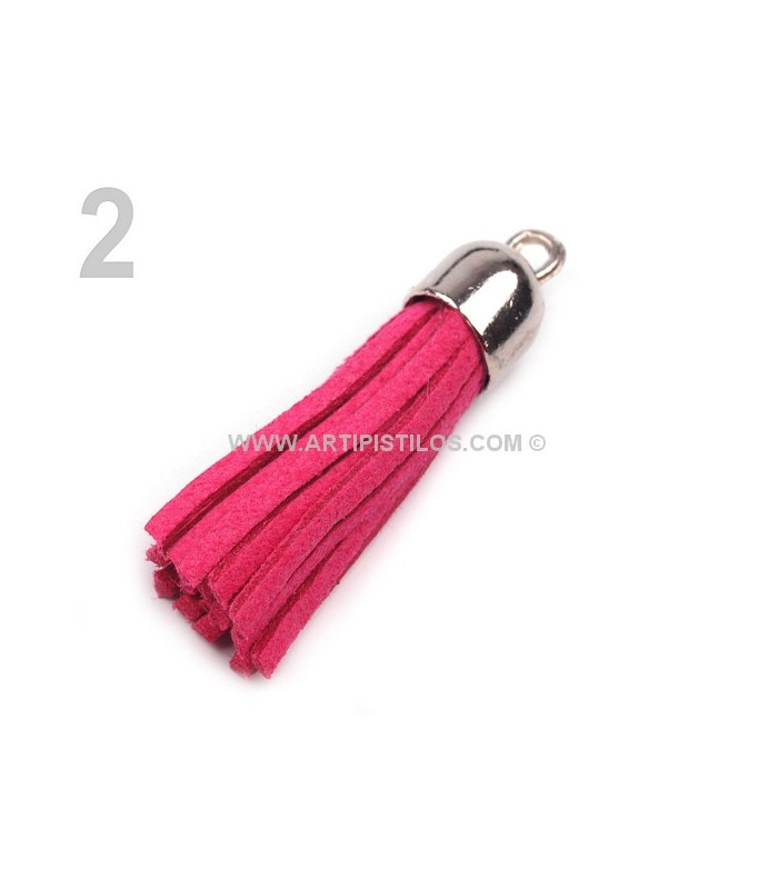 BRELOQUE POMPON DÉCORATIFS 4 CMS. X 1 CMS.