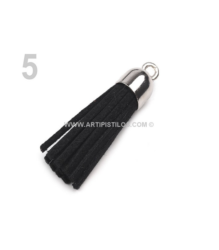BRELOQUE POMPON DÉCORATIFS 4 CMS. X 1 CMS.