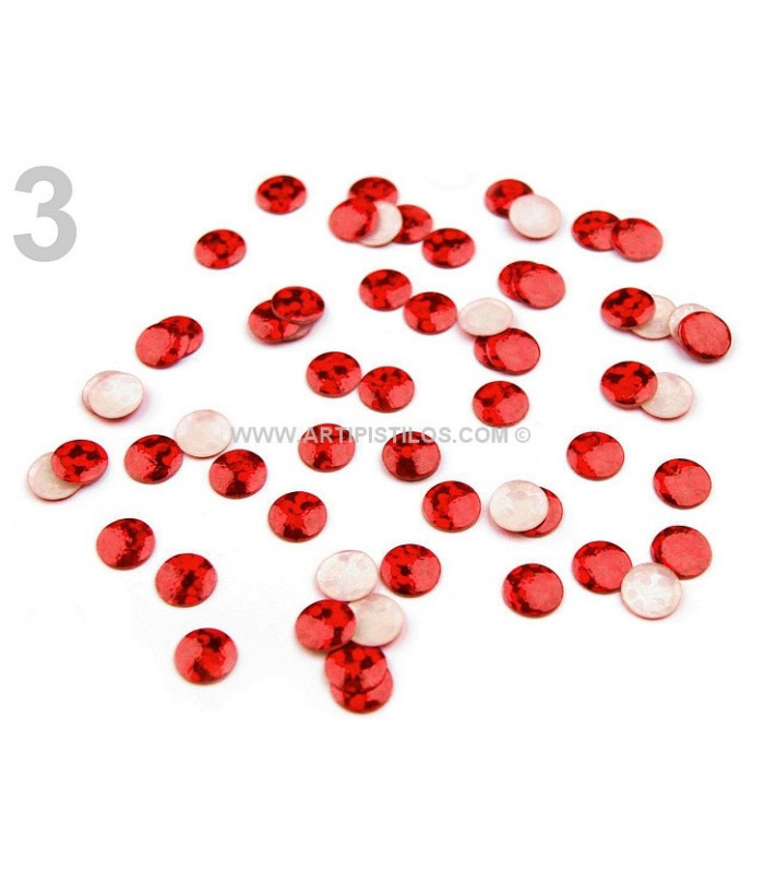PAILLETTES HOT FIX 5 MM. SAC 5g.