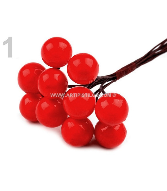 BOUQUET DE 10 PISTILS "BAIES"
