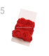 Bande de tulle avec roses. Largeur 20 mm