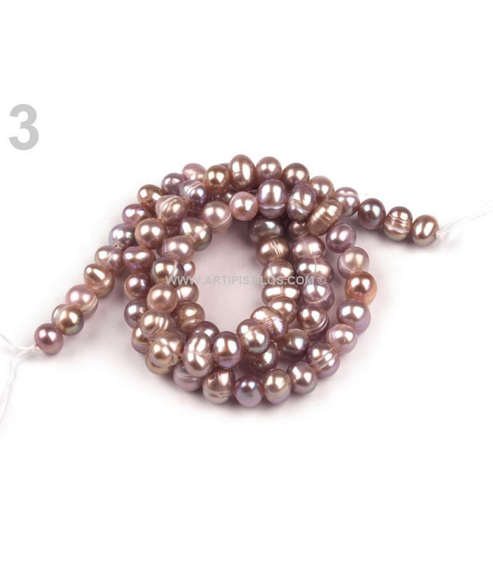 CORD 35 CMS. DE PERLES DE CRISTAL