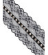 Ruban de dentelle avec strass