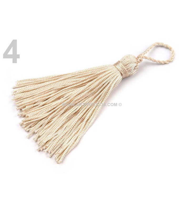 BRELOQUE POMPON DECORATIF 8 CMS.