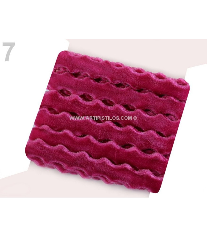 RUBAN ONDULINA VELOURS 100% POLYESTER