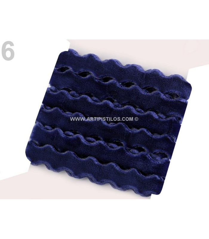RUBAN ONDULINA VELOURS 100% POLYESTER