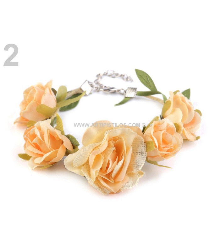 BRACELET DE FLEURS