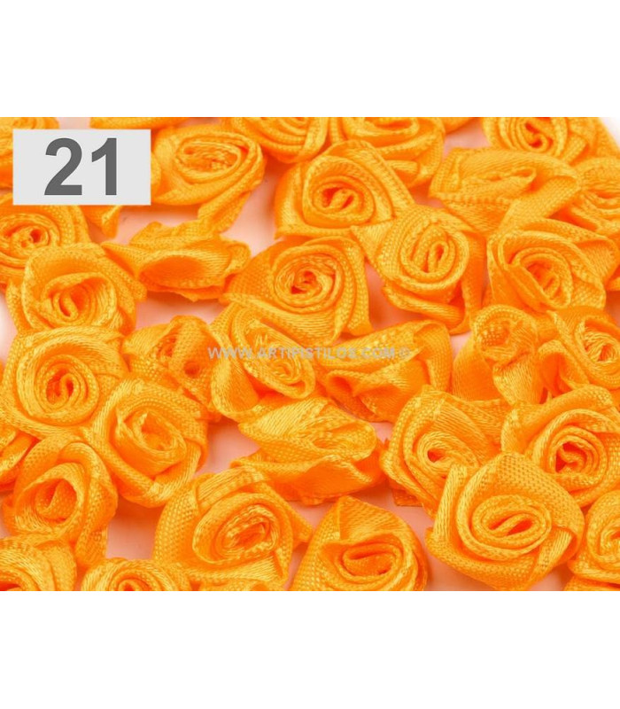 MINIFLEUR EN SATIN 12-15 MM
