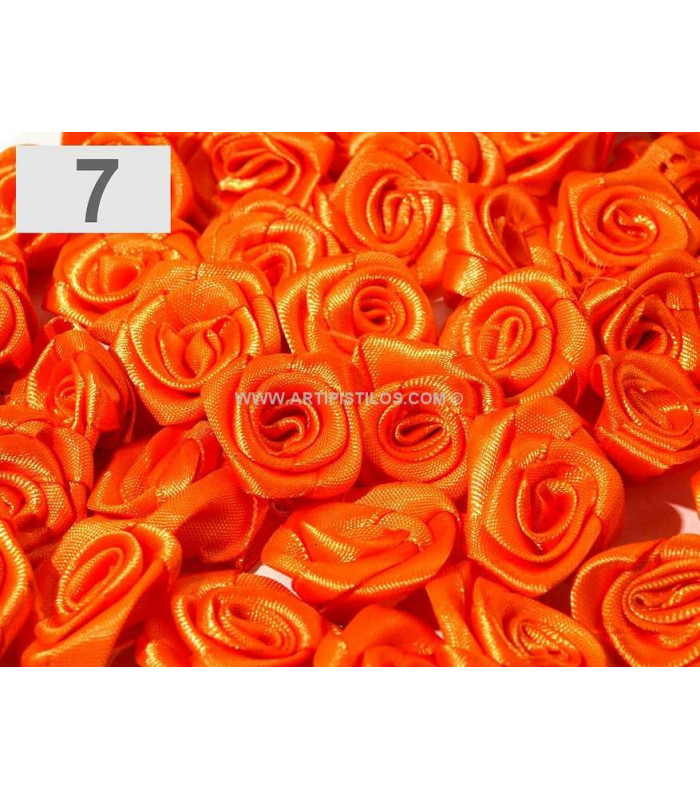 MINIFLEUR EN SATIN 12-15 MM