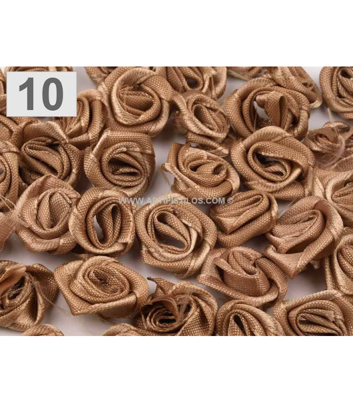 MINIFLEUR EN SATIN 13-15 MM